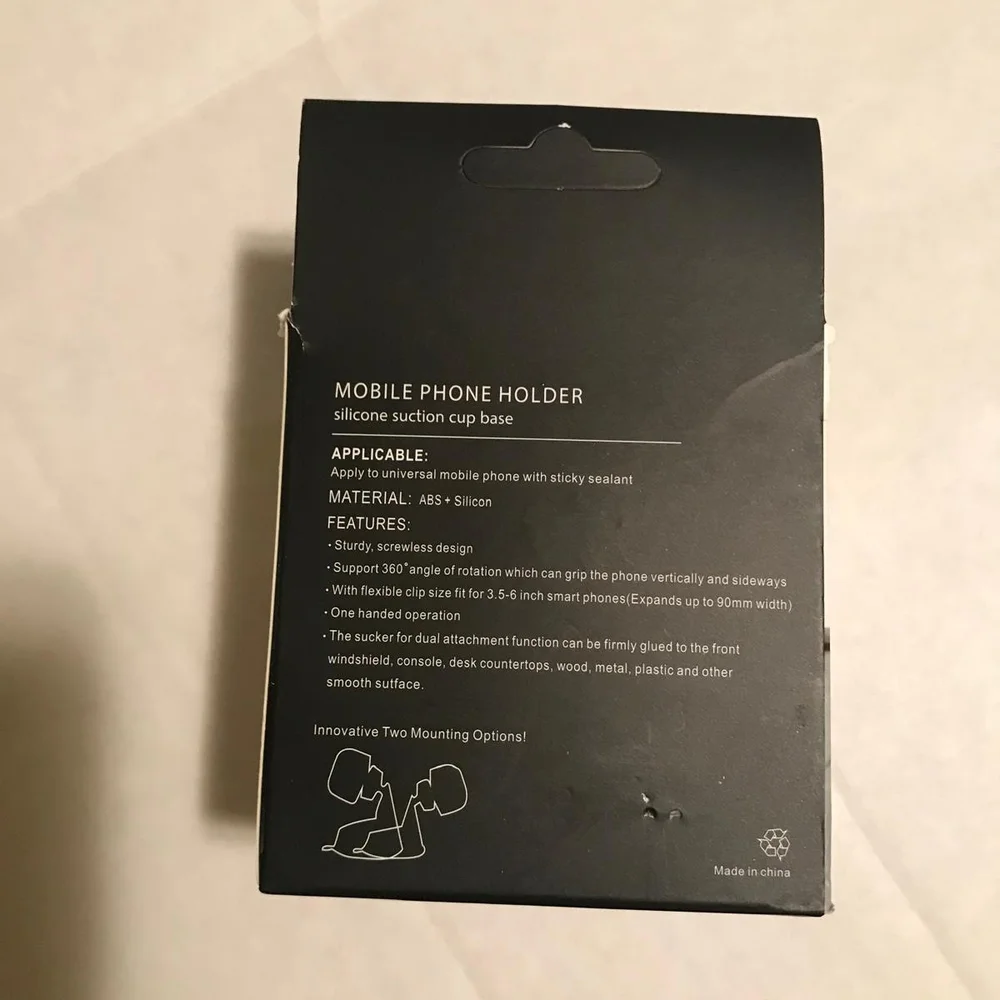 Sparkling Purple Phone Holder